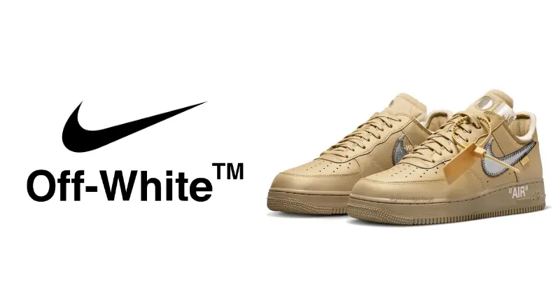 Off-White x Nike Air Force 1 Low 'Desert Tan'
