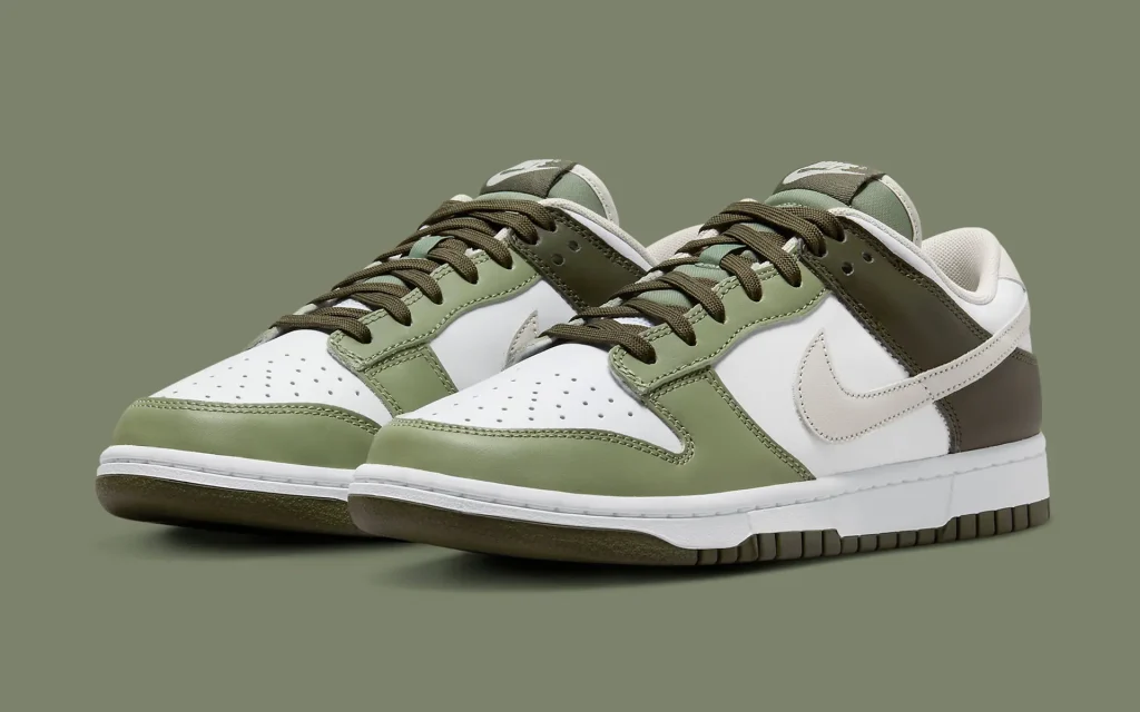 Nike Dunk Low 'White Olive'