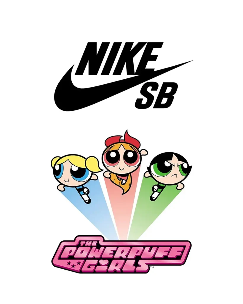 Powerpuff Girls x Nike SB